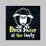 čierna ovca rodiny - Black Sheep of The Family plavky s motívom - plavkové pánske kraťasy s pohodlnou gumou v páse a šnúrkou na dotiahnutie vhodné aj ako klasické kraťasy na voľný čas